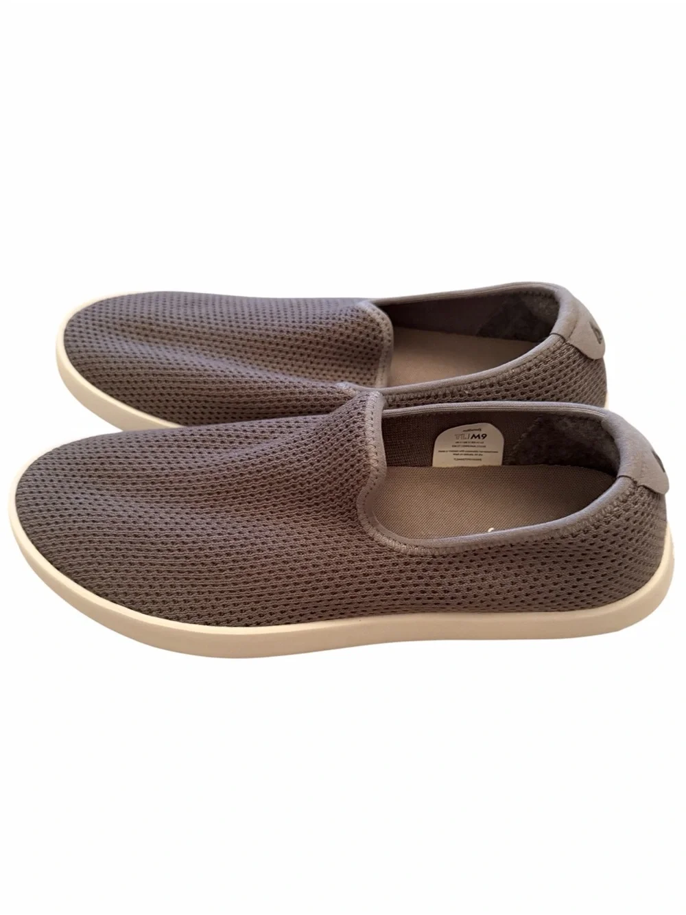 Allbirds Tree Loungers Men’s 9 Gray Slip On Sneakers Eucalyptus Knit Comfort